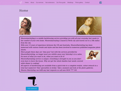 mooreshairstyling.com snapshot