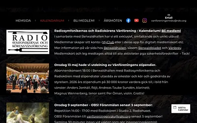 kalendarium.nu snapshot