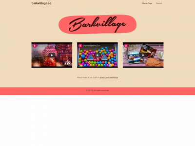 barkvillage.se snapshot