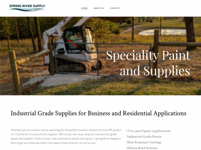 www.springriversupply.com snapshot