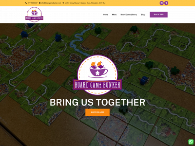 boardgamebunker.co.uk snapshot
