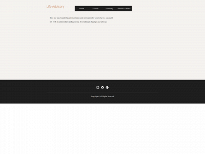 life-advisory.se snapshot