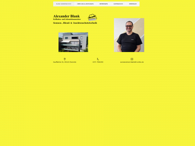 sonnenschutz-blank.de snapshot