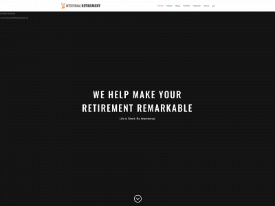 intentionalretirement.com snapshot