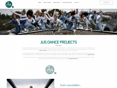 jusdanceprojects.nl snapshot