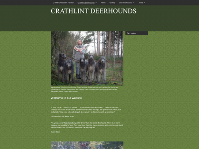 crathlintdeerhounds.dk snapshot