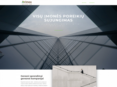 arimex-holding.lt snapshot