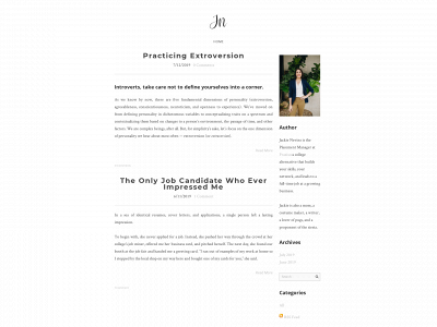 www.jackienevins.com snapshot