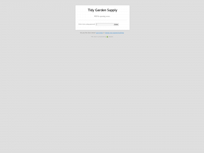 tidygardensupply.co.uk snapshot