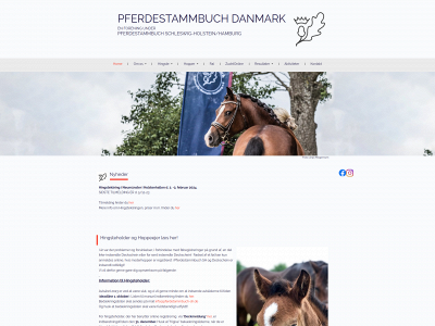 pferdestammbuch.dk snapshot