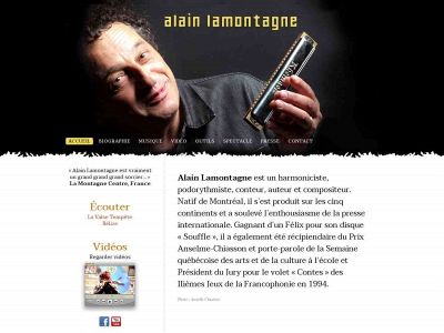 alainlamontagne.com snapshot