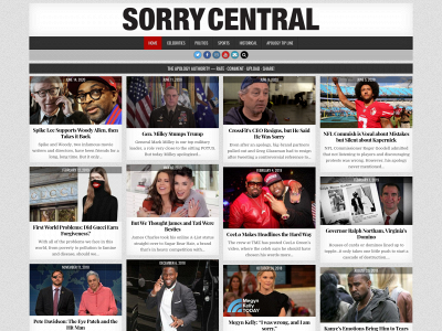 sorrycentral.com snapshot