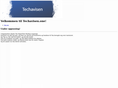 techavisen.one snapshot