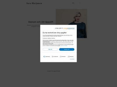 saraharjunen.se snapshot