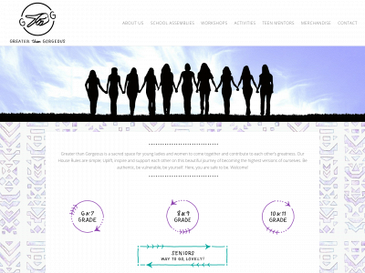 greaterthangorgeous.com snapshot