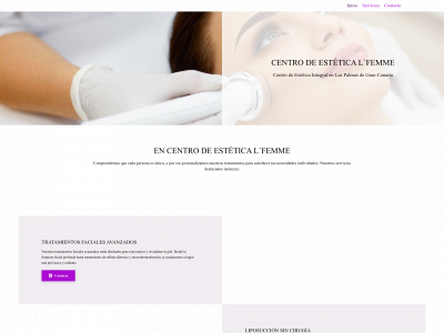 centroesteticalfemme.es snapshot