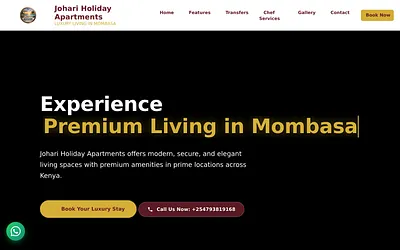 johariapartments.co.ke snapshot