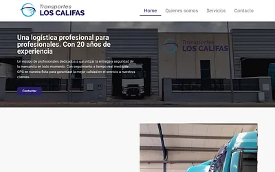 transportesloscalifas.es snapshot