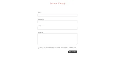 avenuecamby.be snapshot