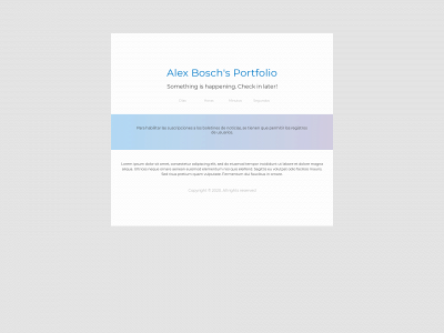 albosch.es snapshot