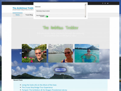 ambitioustrekker.com snapshot