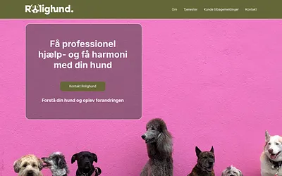 rolighund.dk snapshot