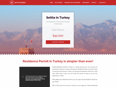 settleturkey.com snapshot