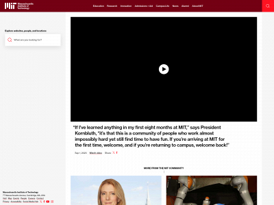 mit.edu snapshot