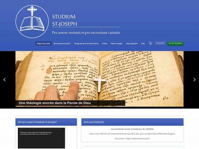 studiumstjoseph.org snapshot