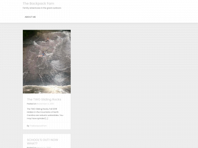 thebackpackfam.com snapshot