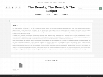 thebeautythebeastandthebudget.com snapshot