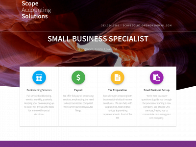 scopeaccountingsolutions.com snapshot