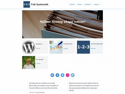 systematik.nu snapshot