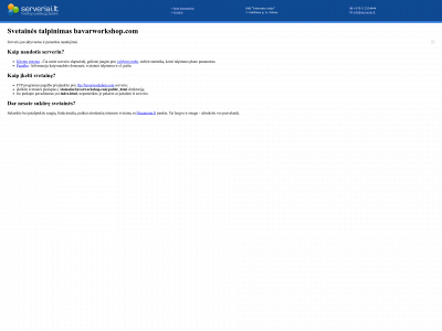 bavarworkshop.com snapshot