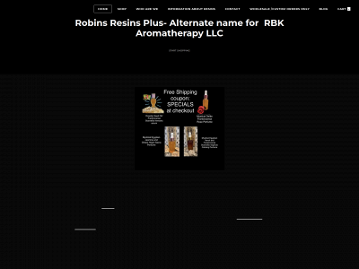 www.robinsresinsplus.com snapshot
