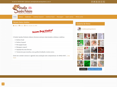 studiosandrapinheiro.com.br snapshot