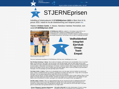 stjerneprisen.dk snapshot
