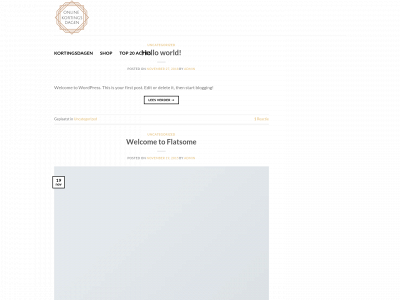 onlinekortingsdagen.nl snapshot