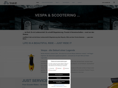 justvespa.de snapshot