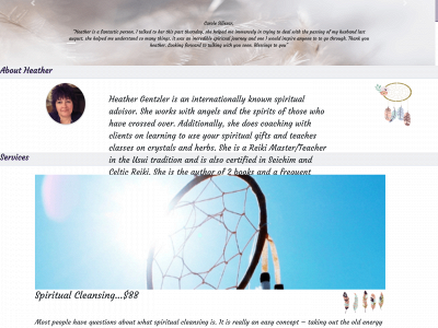 sacredfeathermessagespa.com snapshot