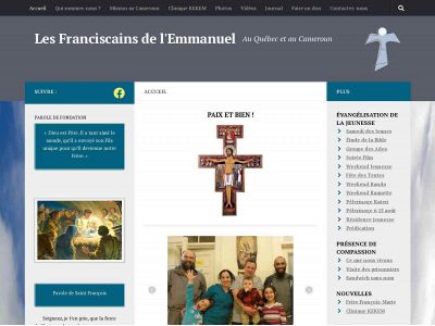 franciscains-emmanuel.org snapshot