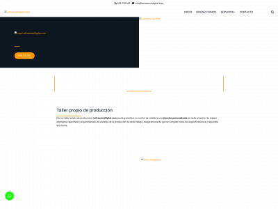 www.lacreaciondigital.com snapshot