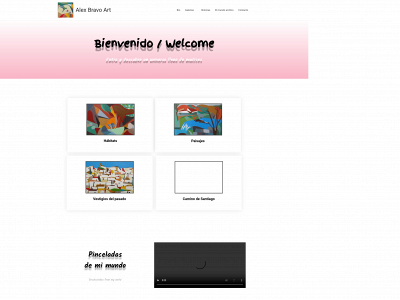 alexbravoart.com snapshot