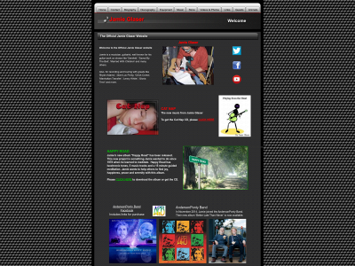 jamieglaser.com snapshot