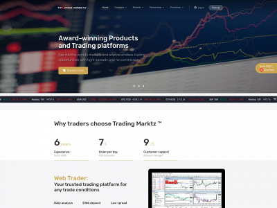 tradingmarktz.com snapshot