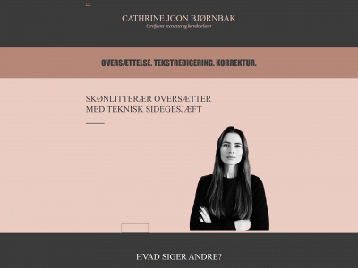 cathrinebjornbak.dk snapshot