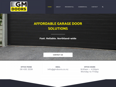 gmdoors.co.nz snapshot
