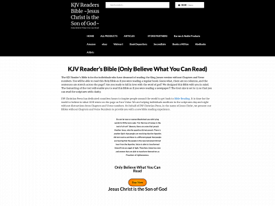 kjvreadersbible.com snapshot