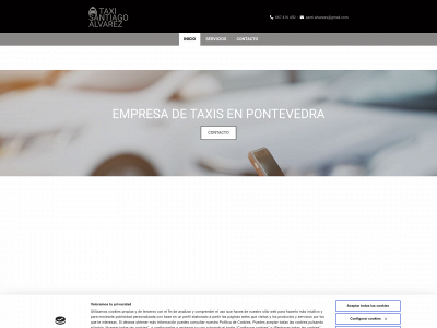 www.taxisantiagoalvarez.es snapshot