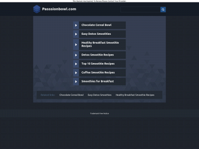 www.passsionbowl.com snapshot